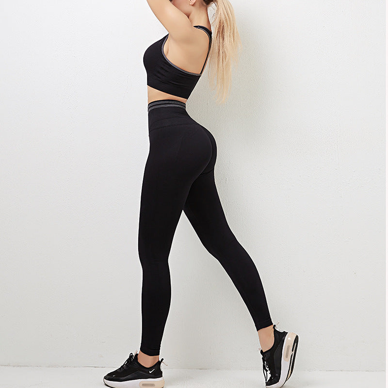 New Seamless Activewear Set – High Waist Gym Outfit