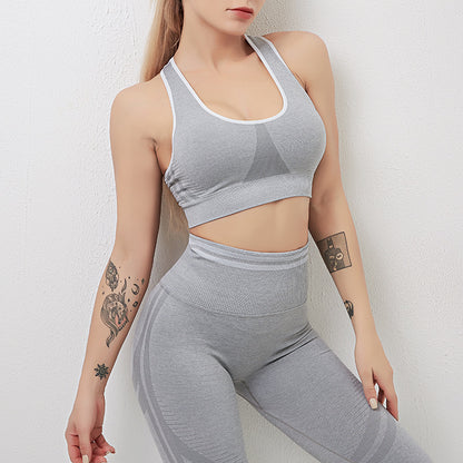 New Seamless Activewear Set – High Waist Gym Outfit