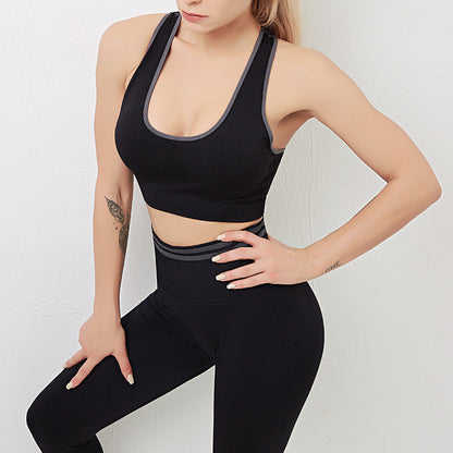 New Seamless Activewear Set – High Waist Gym Outfit