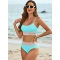 Stylish High-Waist Bikini Set
