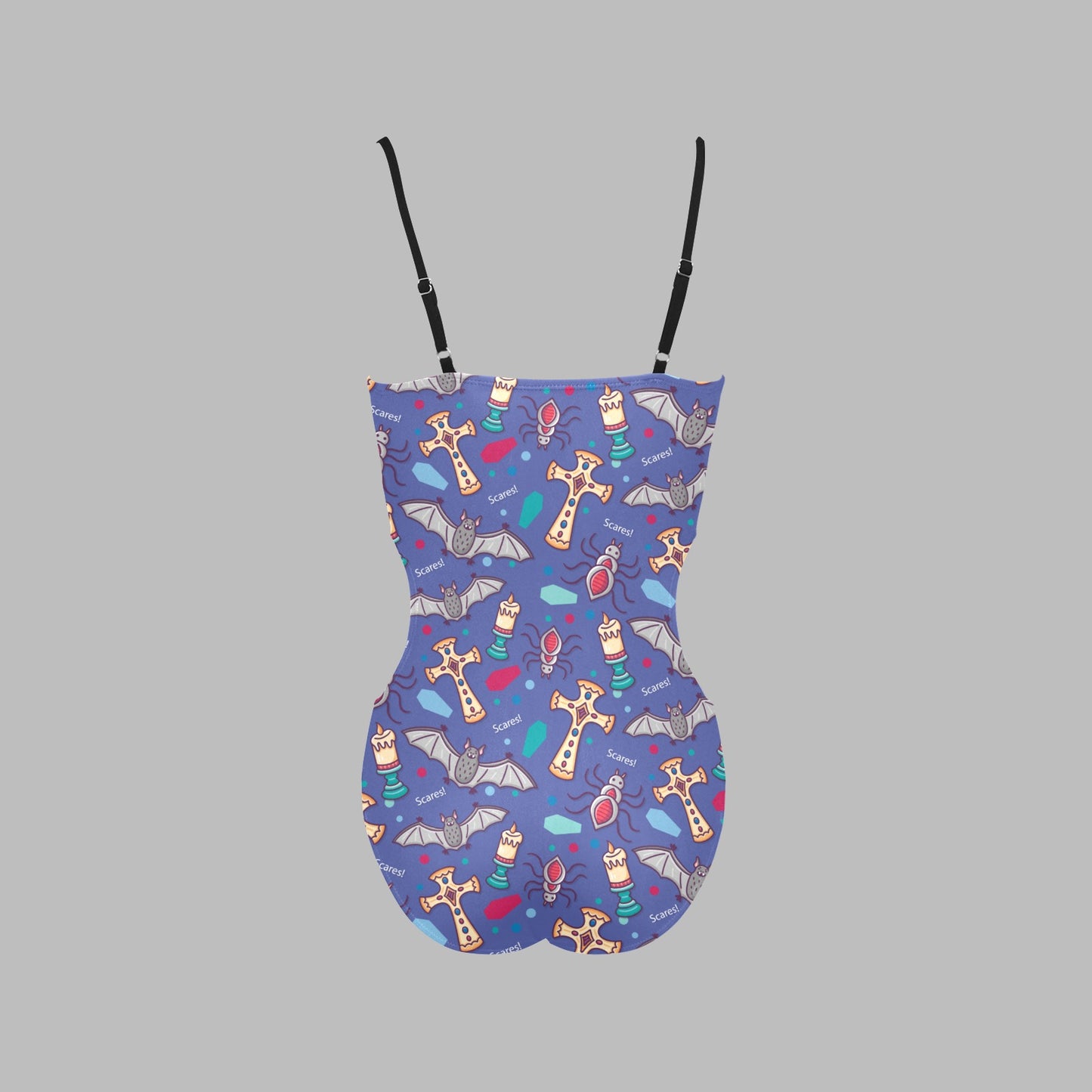 Lookiee Cut-Out Spaghetti Swimsuit