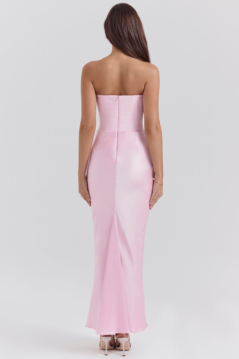 Top Long Dress – Sexy Bandeau Backless Evening Gown