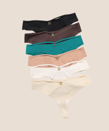 Sexy Ice Silk Thong Set Low Waist, Hot Deal