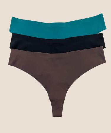 Sexy Ice Silk Thong Set Low Waist, Hot Deal