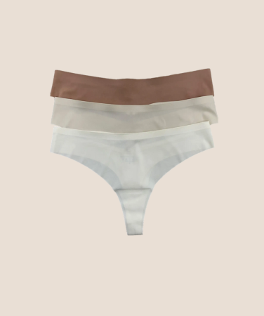 Sexy Ice Silk Thong Set Low Waist, Hot Deal