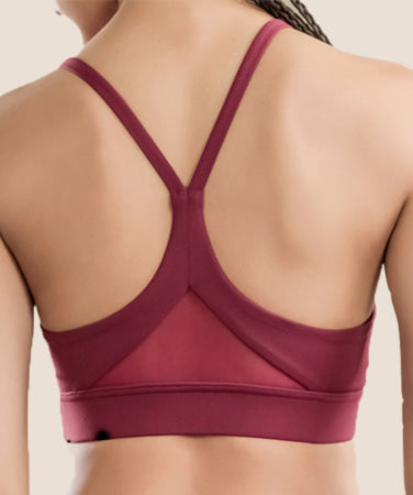 Push-Up Running Sports Bra with Support