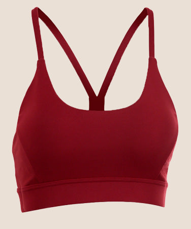 Push-Up Running Sports Bra with Support