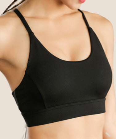 Push-Up Running Sports Bra with Support