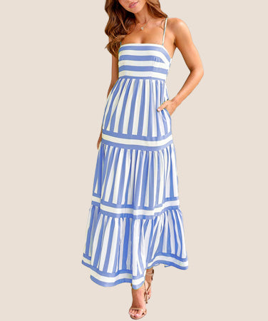 Stylish Long Sleeve Dress with Pockets