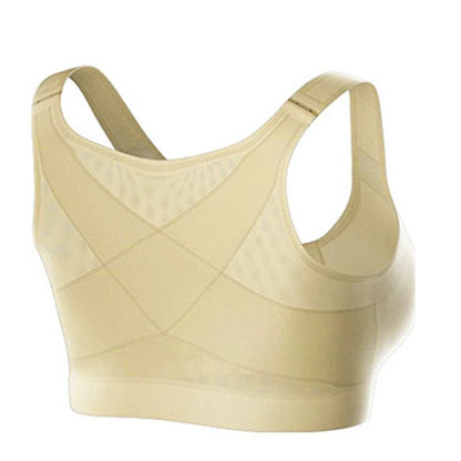 Lookiee Posture Support Cross-Back Sports Bra