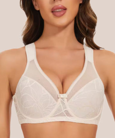 Lookiee Plus Size Lace Minimizer Bra 2025