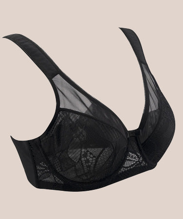 Lookiee Plus Size Lace Minimizer Bra 2025