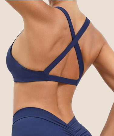 Lookiee Seamless Push-Up Yoga Sports Bra