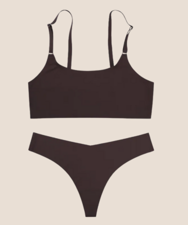 Sexy Ice Silk Bra & Thong Set Limited Ad Offer