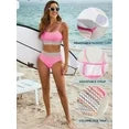 Stylish High-Waist Bikini Set